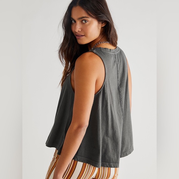 Free People Tank in Light Blue - Picture 4 of 8